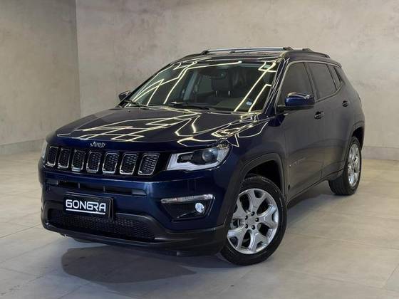 JEEP COMPASS 2.0 16V FLEX LONGITUDE AUTOMÁTICO JEEP COMPASS 2.0 16V FLEX LONGITUDE AUTOMÁTICO